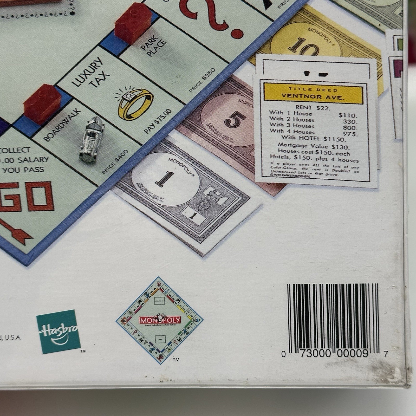 MONOPOLY Property Trading Game Ages 8-Adult Vintage 1999 Family Fun Sealed NEW!