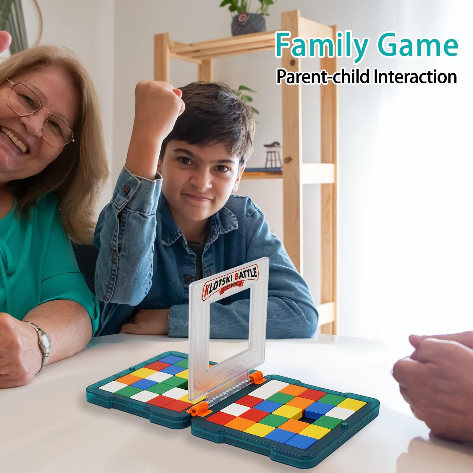 Fast-Paced Brain Teaser Travel Board Games for and Adults, Shape Matching Hea…