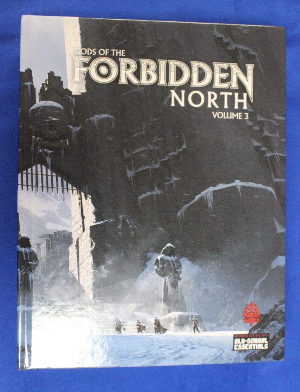 Gods of the Forbidden North Volumes 1-3 Hardcover RPG Books for OSE Kickstarter