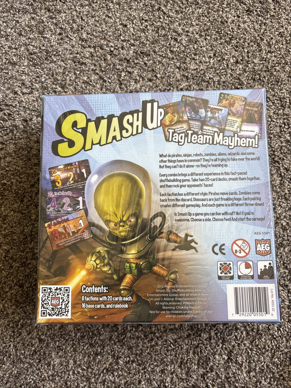 Smash Up Card Game Alderac Entertainment Group AEG 5501
