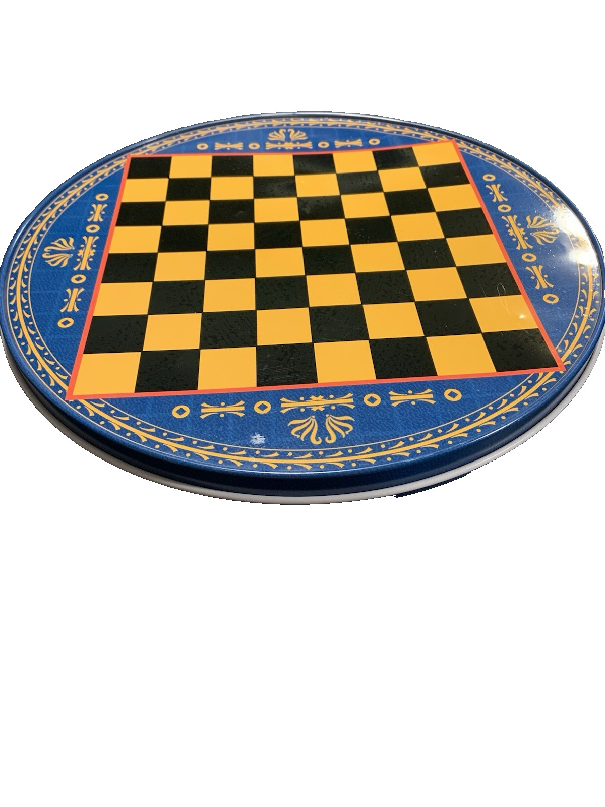 CHINESE CHECKERS – TRADITIONAL CHECKERS – METAL CONTAINER