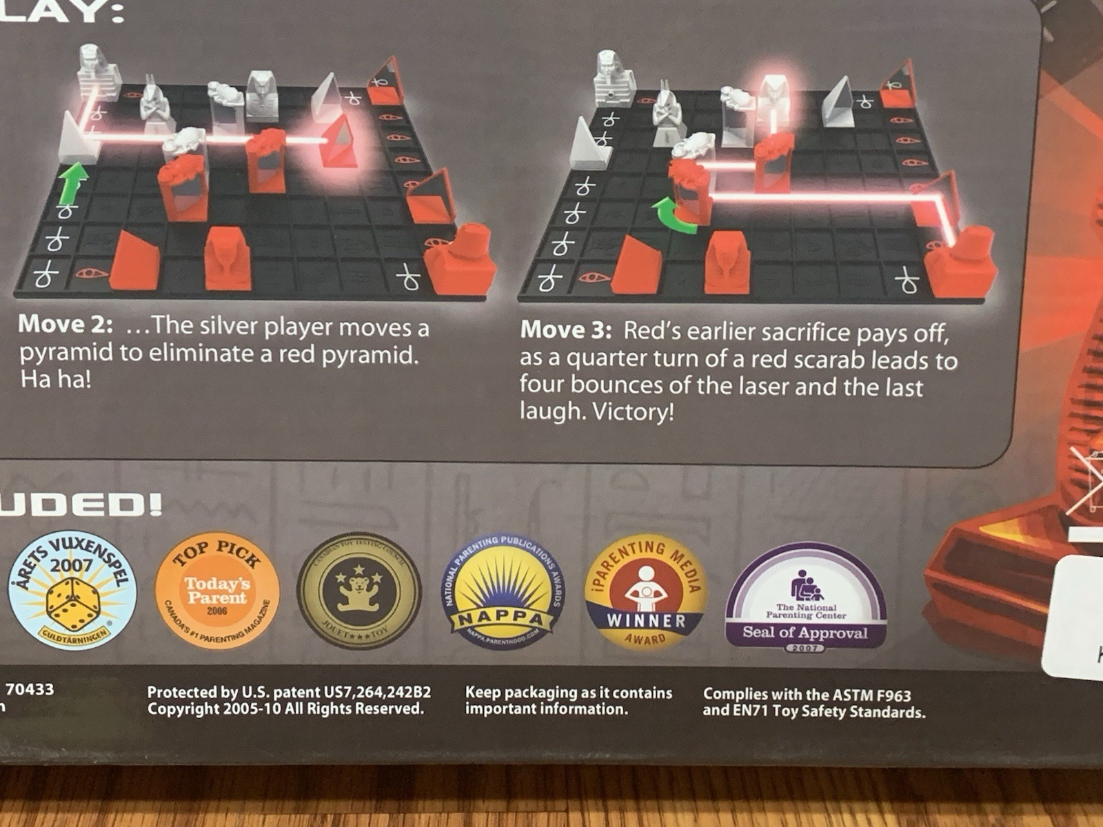 Laser Khet 2.0 Board Game Strategy Mensa ~ Tested With New Batteries!