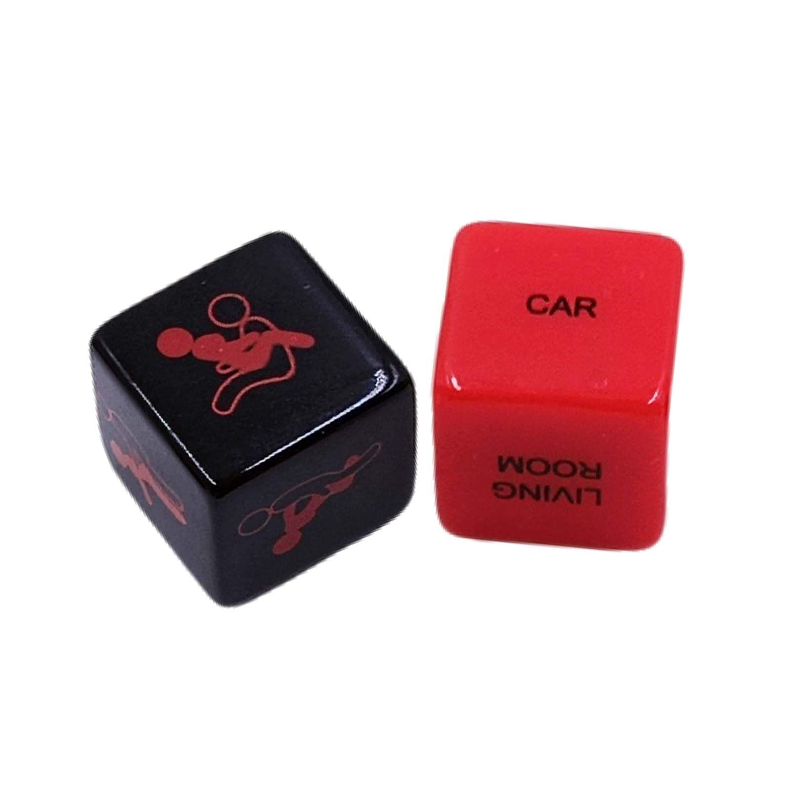 Adult Games Dice Party Favor Art Supplies Set of 2 Sexual Date Night Dices We…
