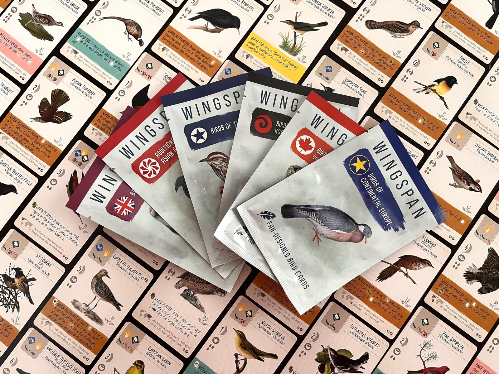 Stonemaier Games Fan-Designed Bird Promo 150 Designed By Fans Using Powers From