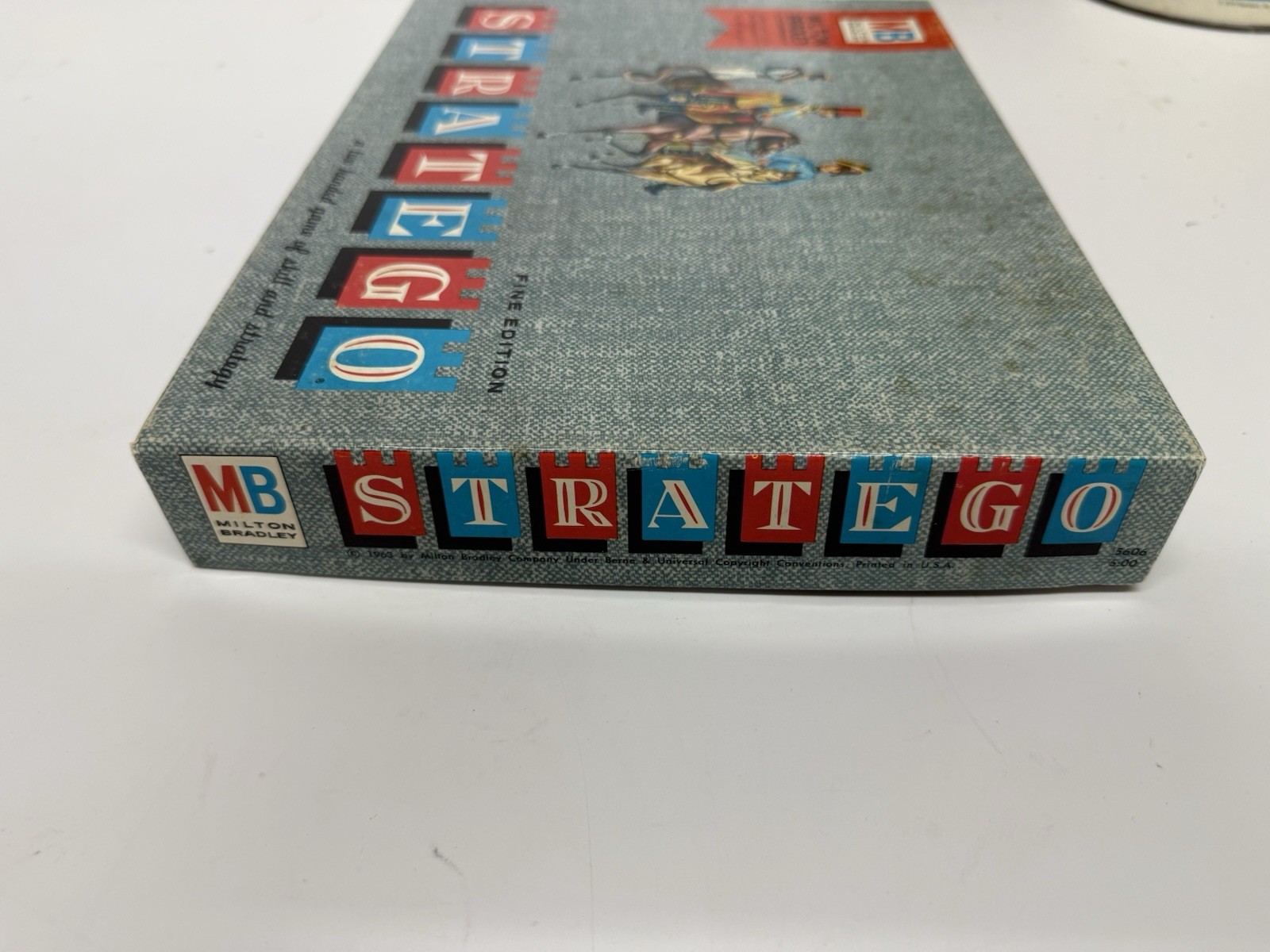 Milton Bradley Stratego Fine Edition Board Game Complete Set 2 Players 10+ 1961
