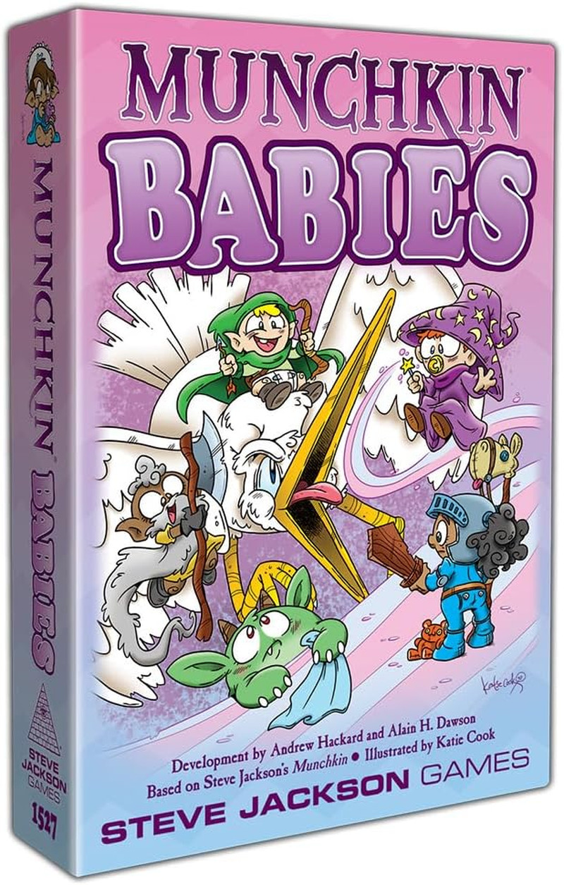 Munchkin Babies Card Game, Family Card Game, Adult, Kids, & Family Game, Fantasy