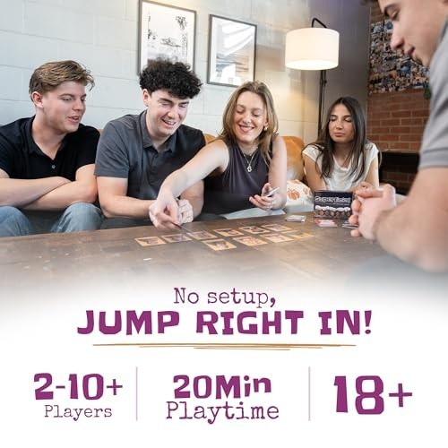 Superficial Adult Party Card Game Skin-Deep Hilarious 2-20 Players