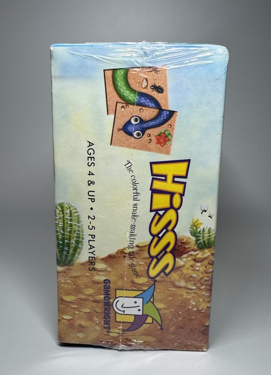 HISSS – The Colorful Snake Making Tile Matching Game Gamewright (2016) – SEALED