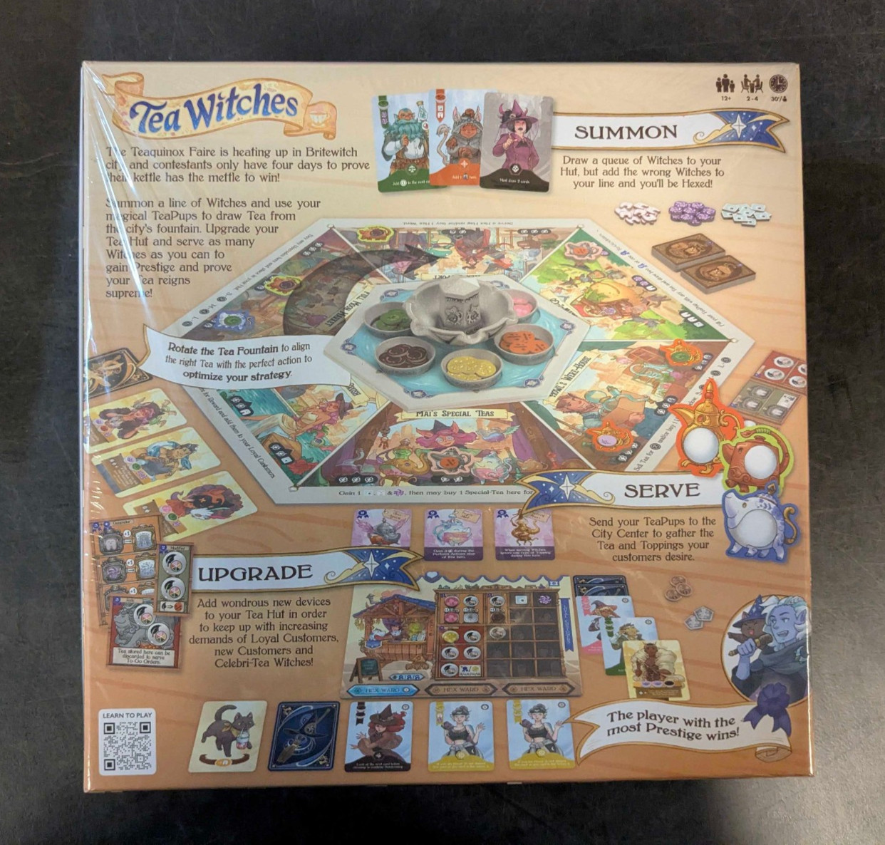 Tea Witches – Fantasy Board Game by The Op Games (Damaged 1)