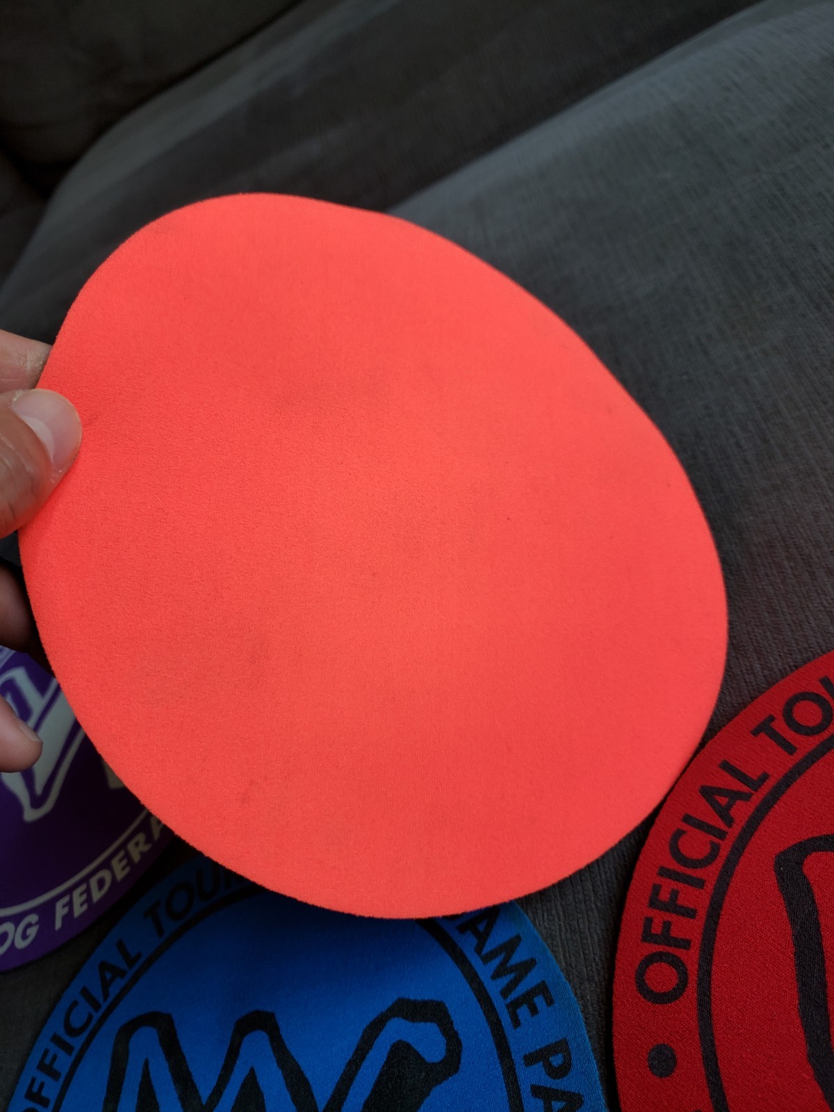 Set Of 5 VINTAGE ’95 THE WORLD POG FEDERATION OFFICIAL TOURNAMENT GAME BOARD PAD