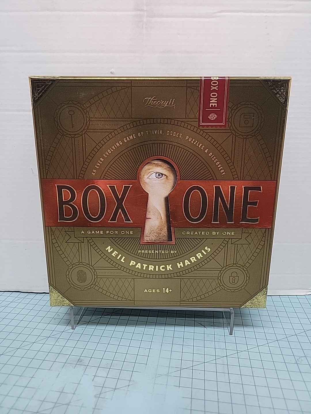 BOX ONE by Neil Patrick Harris Strategy Game Theory 11 Game COMPLETE