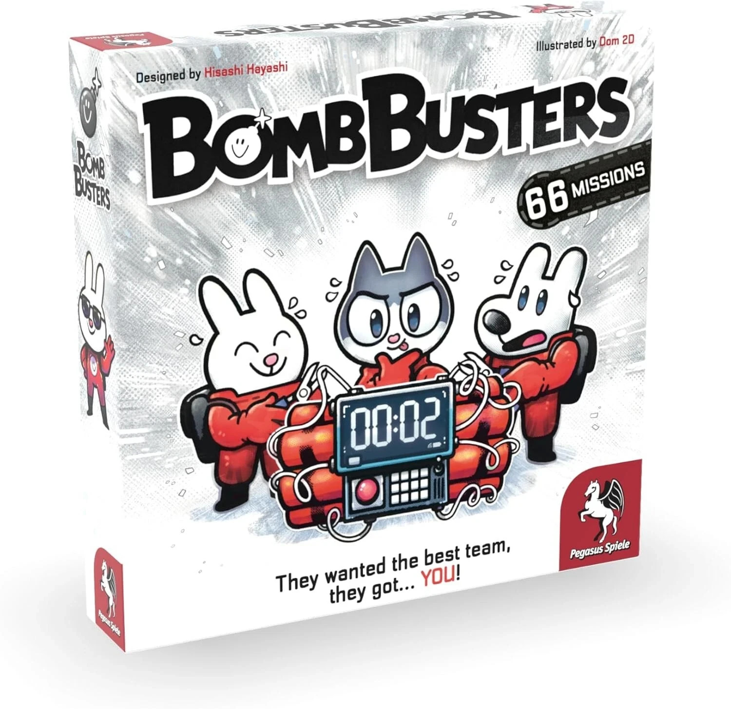 Bomb Busters Cooperative Board Game Pegasus Spiele NEW