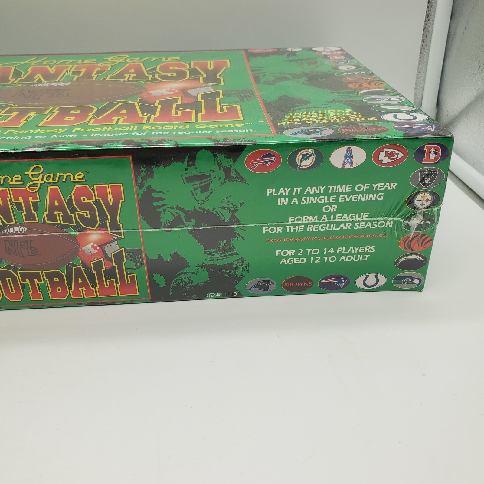 Vintage 1994 TDC Games Team NFL Fantasy Football Home Game Sealed NIP
