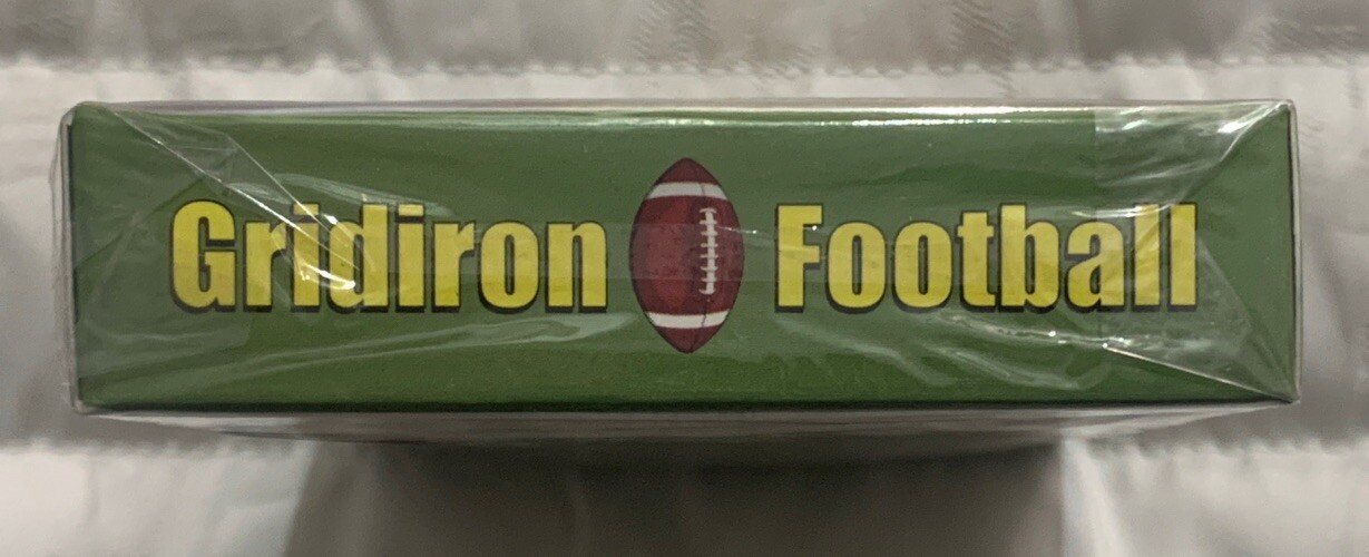 Gridiron Football The Realistic Football Card Game Ages7+ For 1-2 Players Sealed