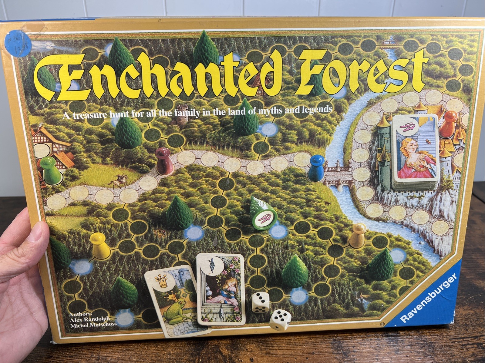 Vintage 1982 Board game Enchanted Forest Ravensburg Germany. 99% COMPLETE!