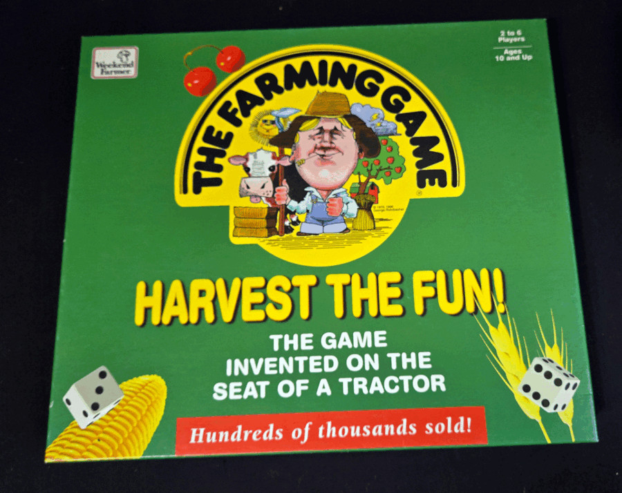 The Farming Game Family Fun Board Game Harvest The Fun! Weekend Farmer Complete