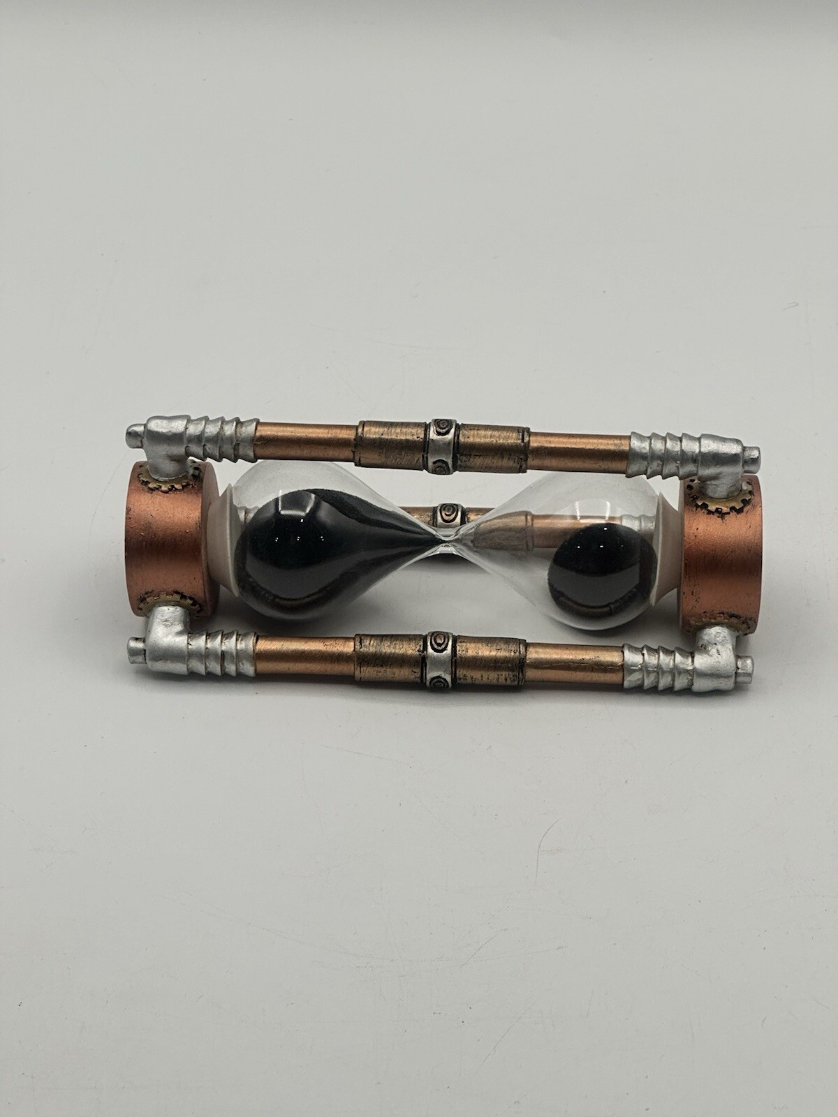 Ebro Past Present And Future Steampunk Gear Work Black Sand 5 Minute Timer