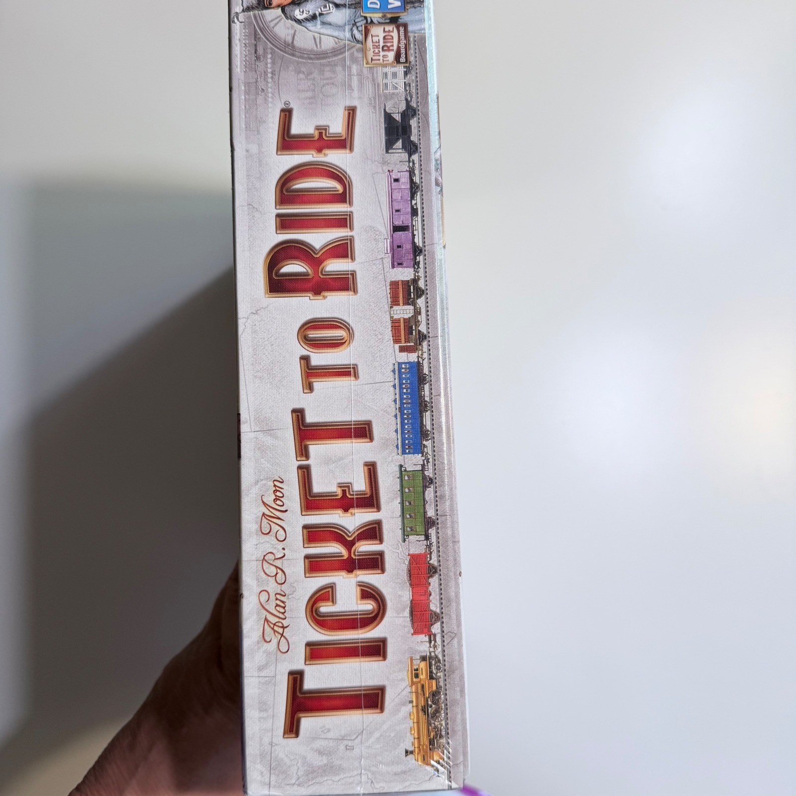 Ticket to Ride Board Game Days of Wonder Alan R Moon New Sealed 7201 Train Game