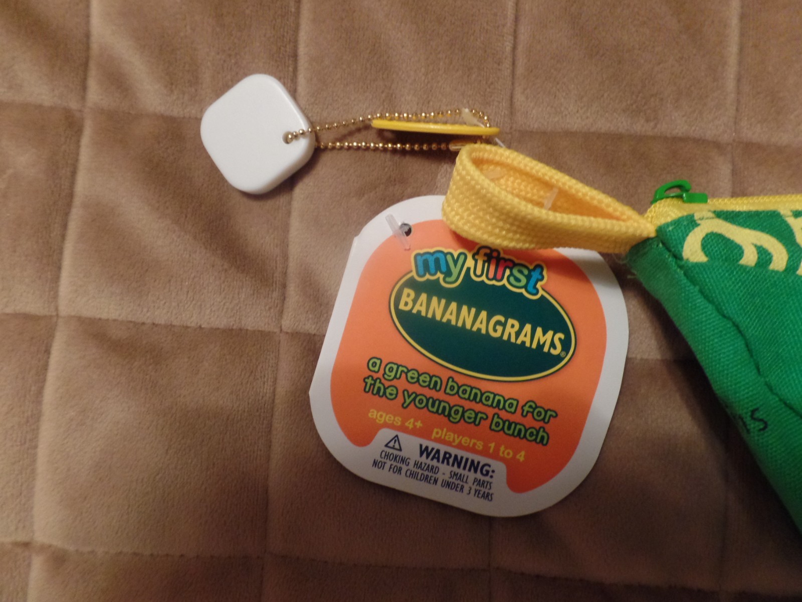 My First BANANAGRAMS Game, English, Preschool, Letters, 80 Tiles, New in Package