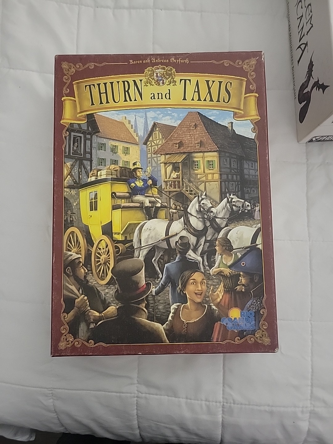 Rio Grande – Thurn and Taxis – Run the Kaisers Postal Service Game 100% COMPLETE
