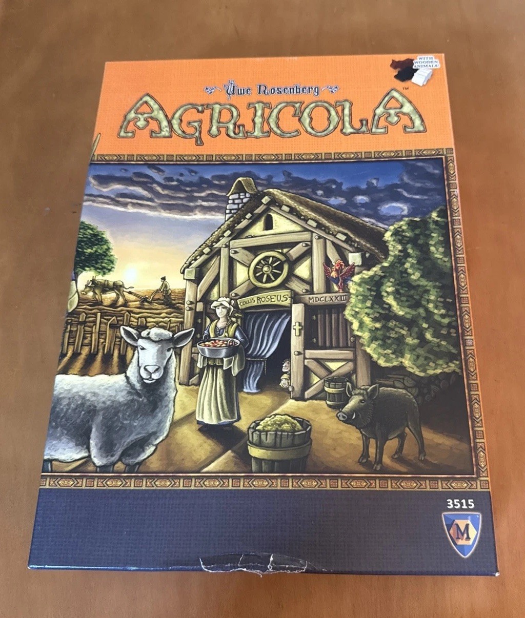 Agricola Strategy Farming Board Game by Mayfair Games 2016