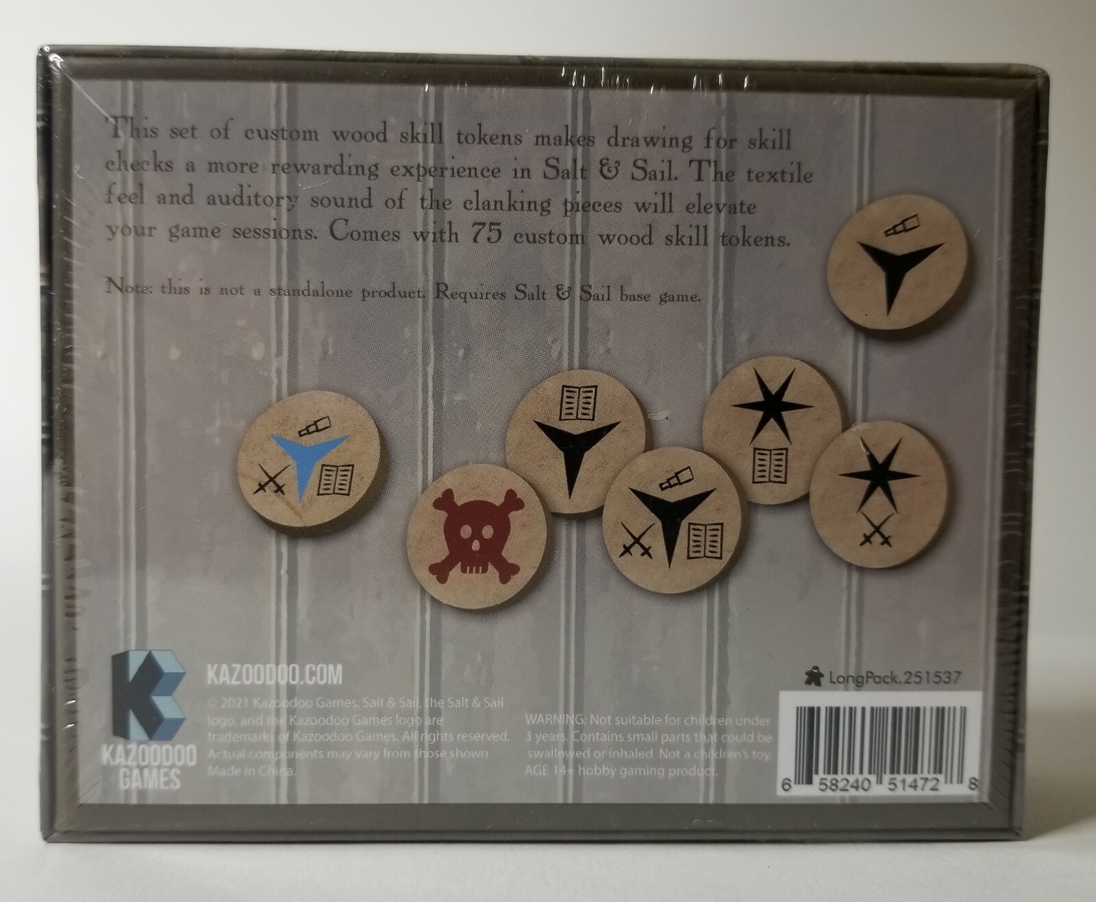 Salt & Sail Deluxe Kickstarter Limited Edition by Kazoodoo Games SEALED