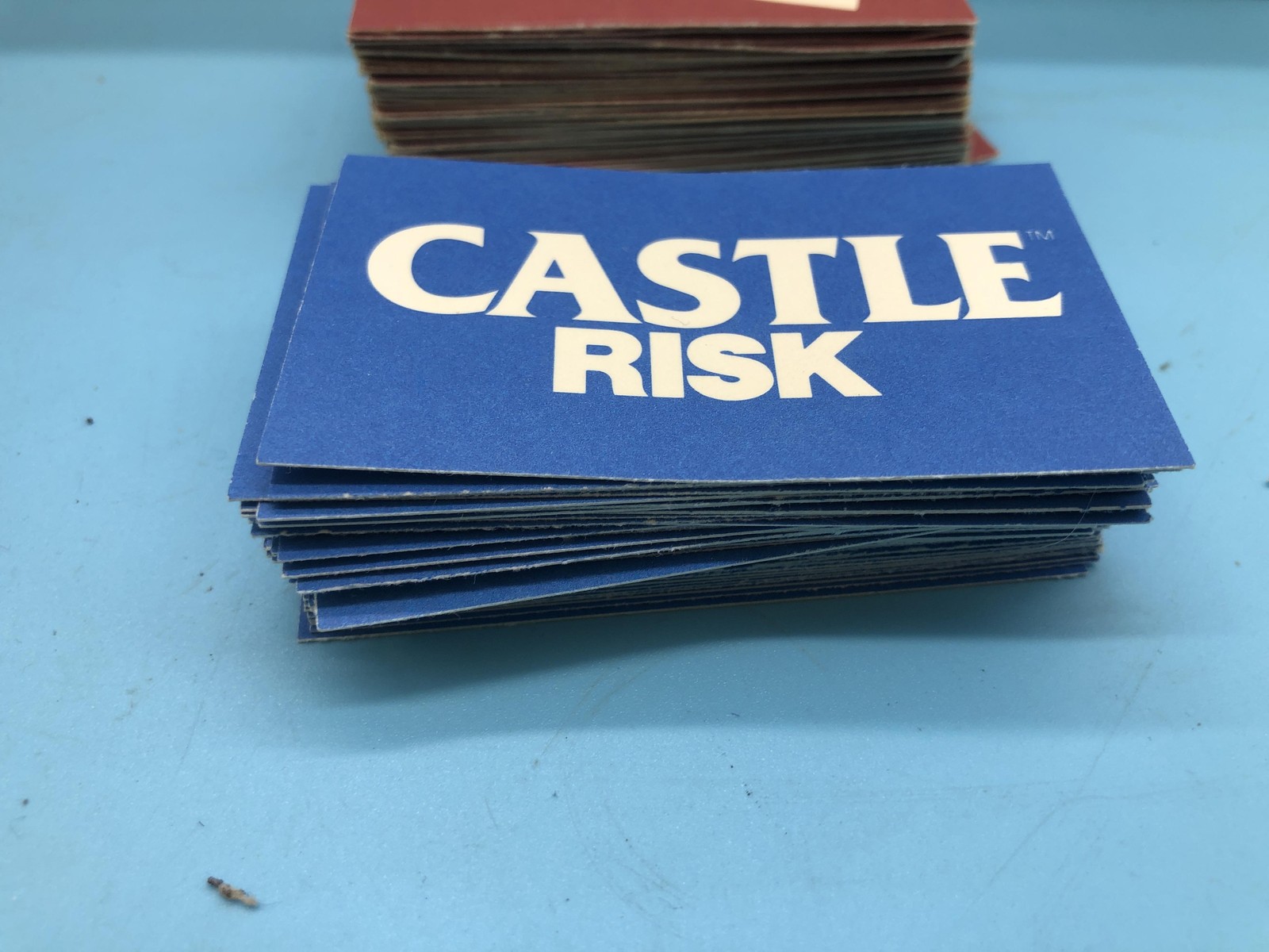 Vintage Parker Brothers Risk & Castle Risk Strategy Board Game 2-6 Players 10+