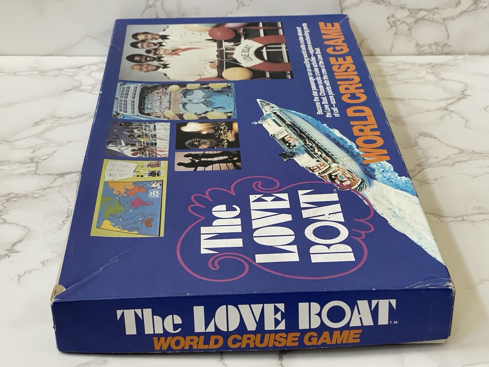 VTG 1980 The Love Boat World Cruise Board Game Complete
