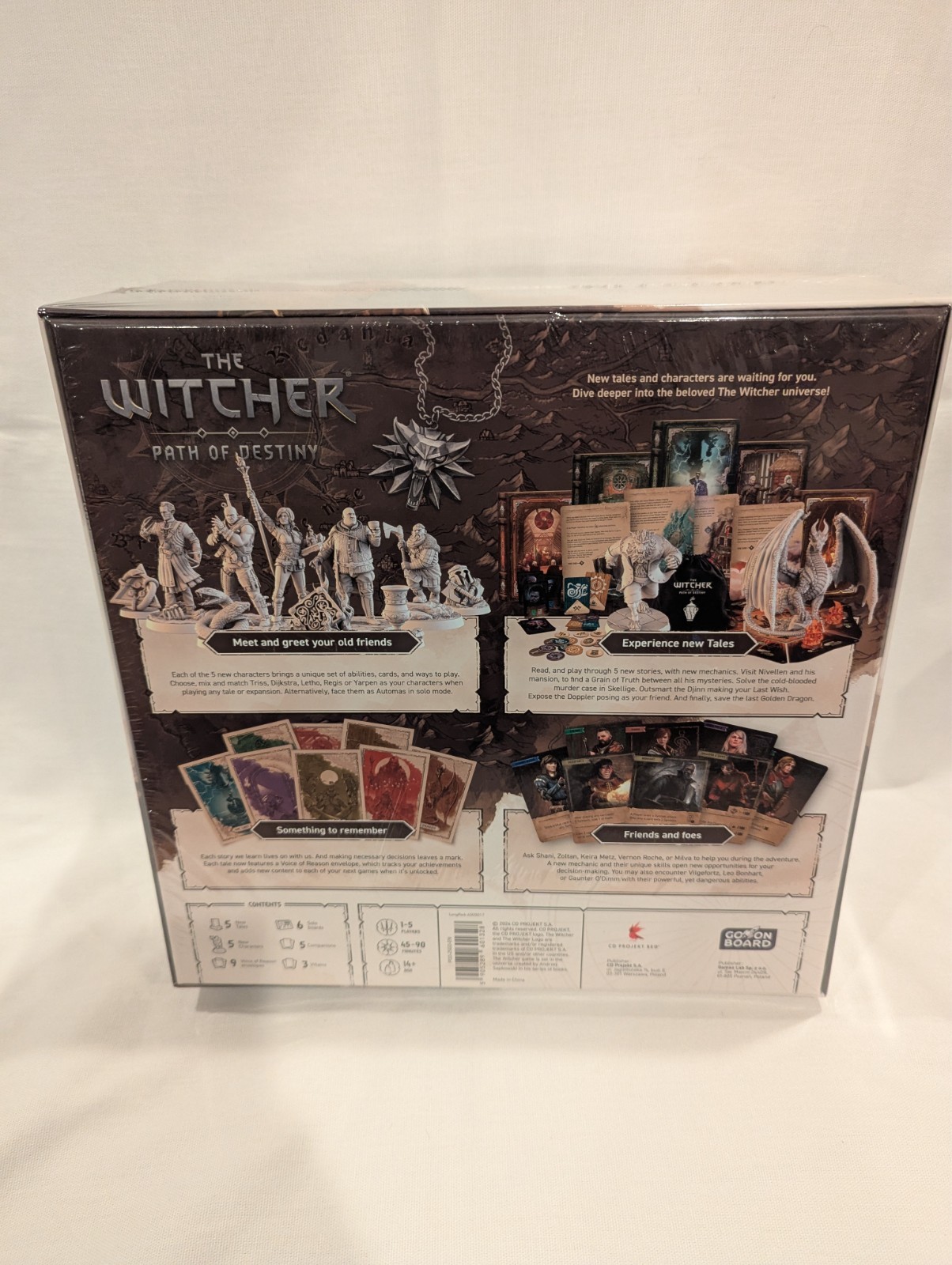 Witcher Path Of Destiny Deluxe Gameplay All-in Set Plus Geralt Bonuses and More!