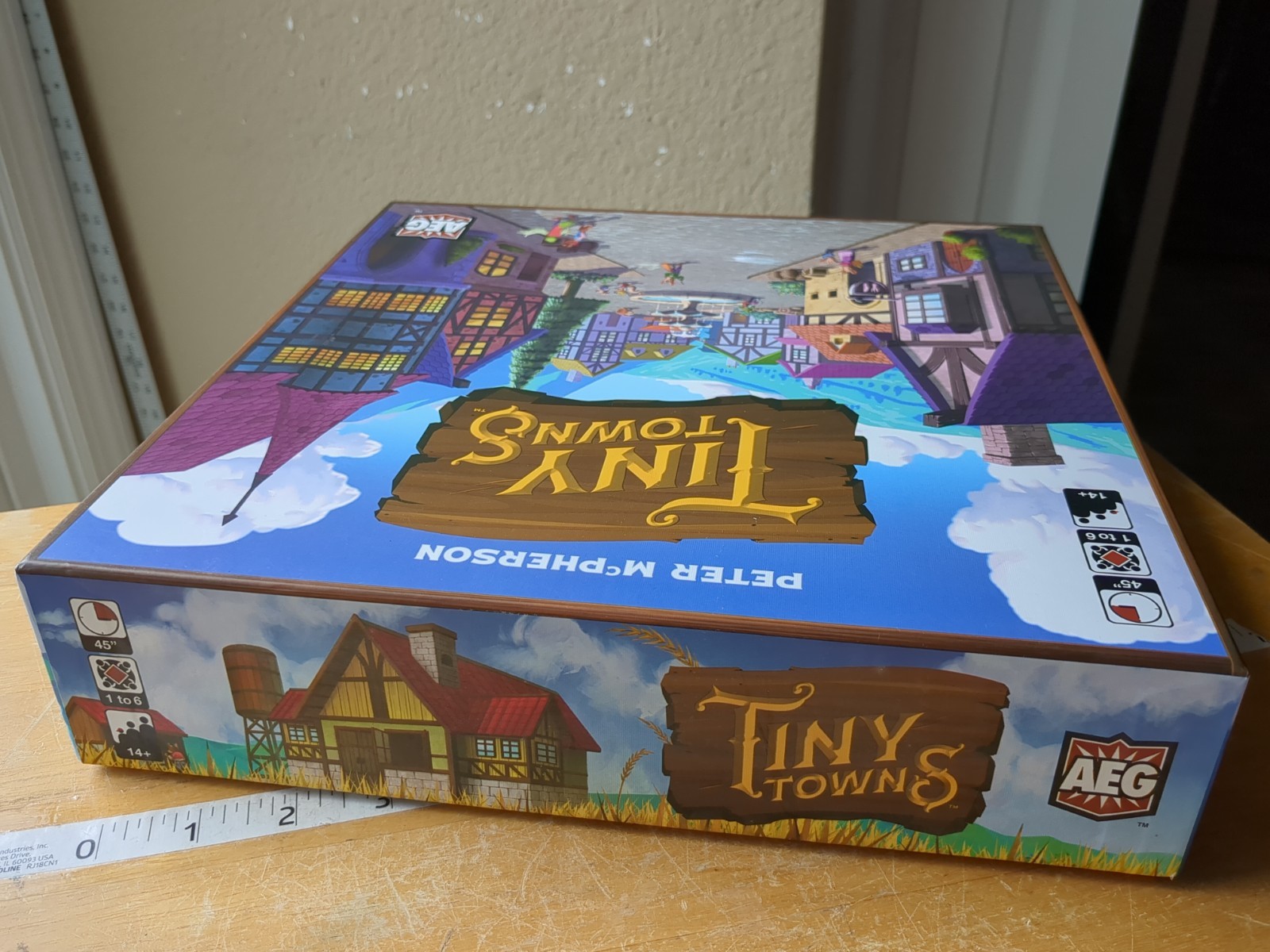 Tiny Towns Board Game, AEG Peter McPherson, 2019 Complete
