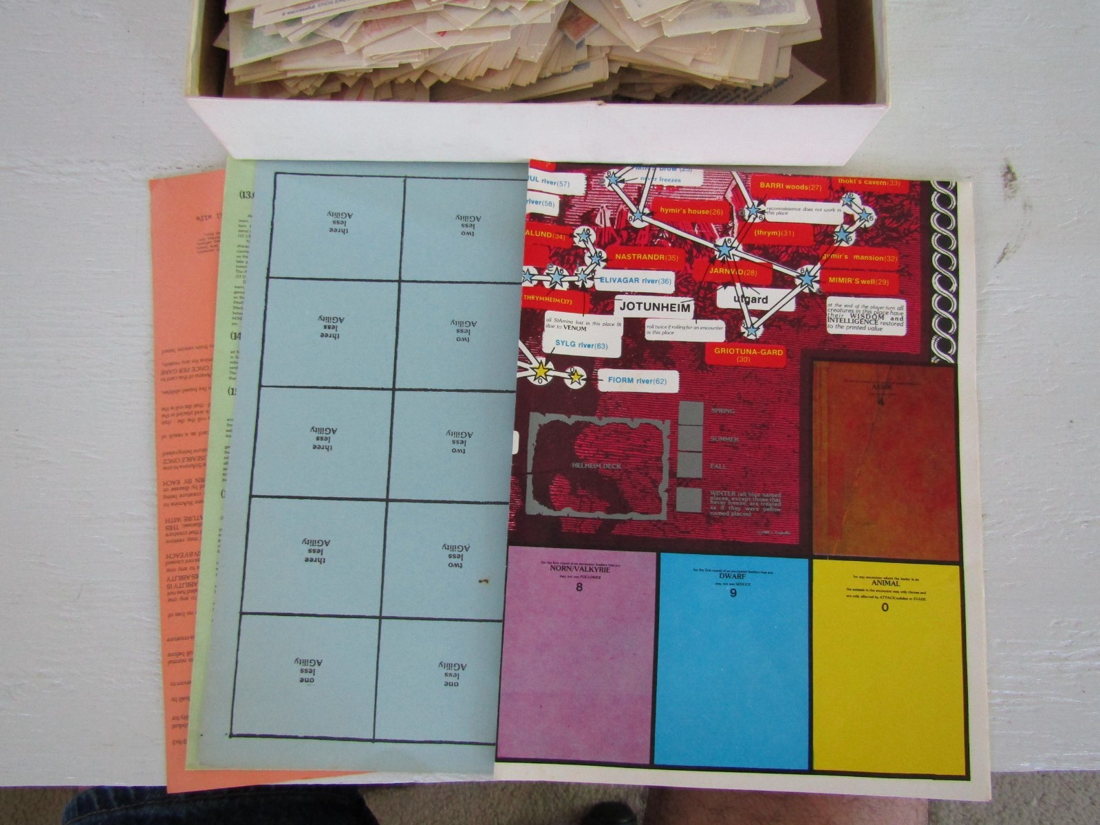 Vintage 1980 Gameshop The Hammer of Thor- The game of Norse Mythology