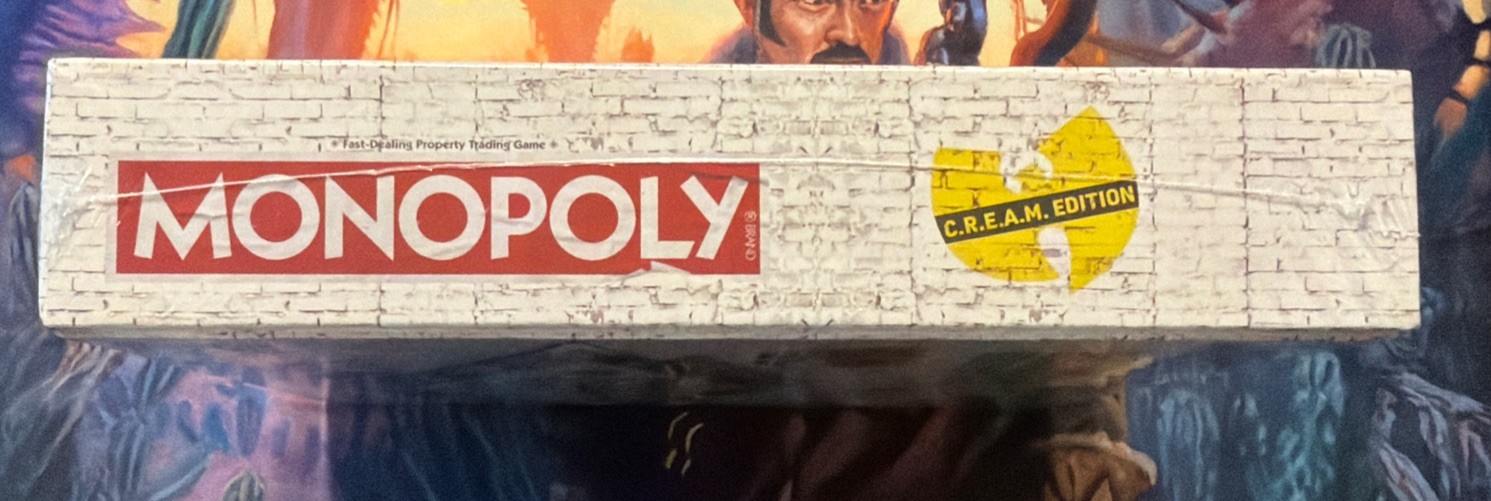 New Sealed Wu Tang Clan Cream (C.R.E.A.M. Edition) Monopoly Board Game x1