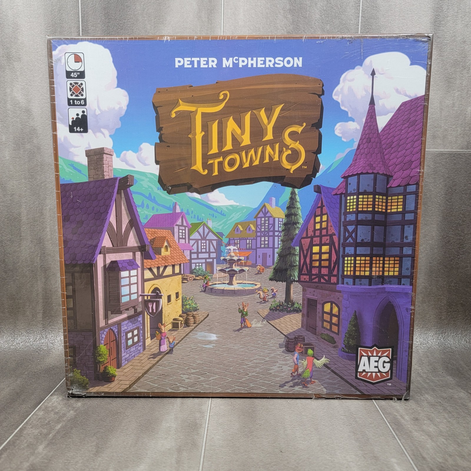 Tiny Towns Board Game NEW SEALED