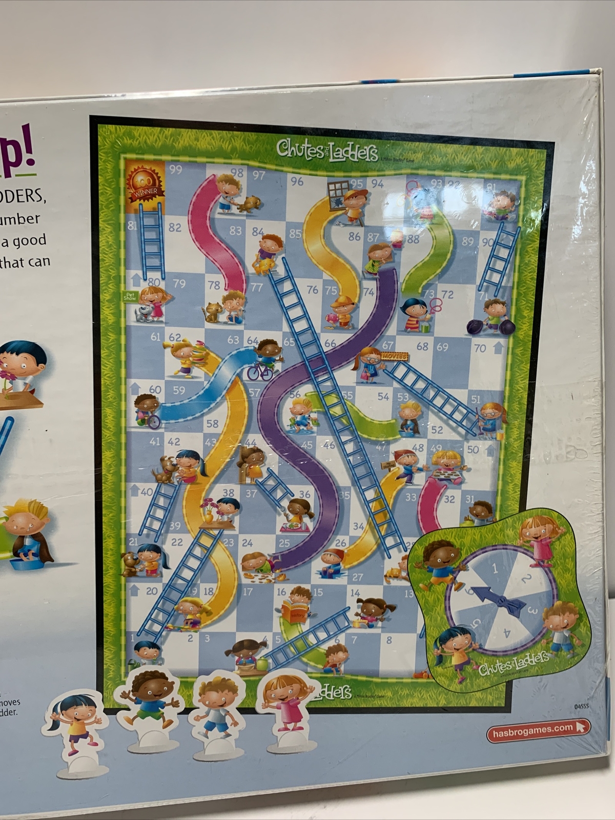 Chutes and Ladders Board Game HASBRO 2-4 Player Kids Age 3-7 Years NEW Sealed
