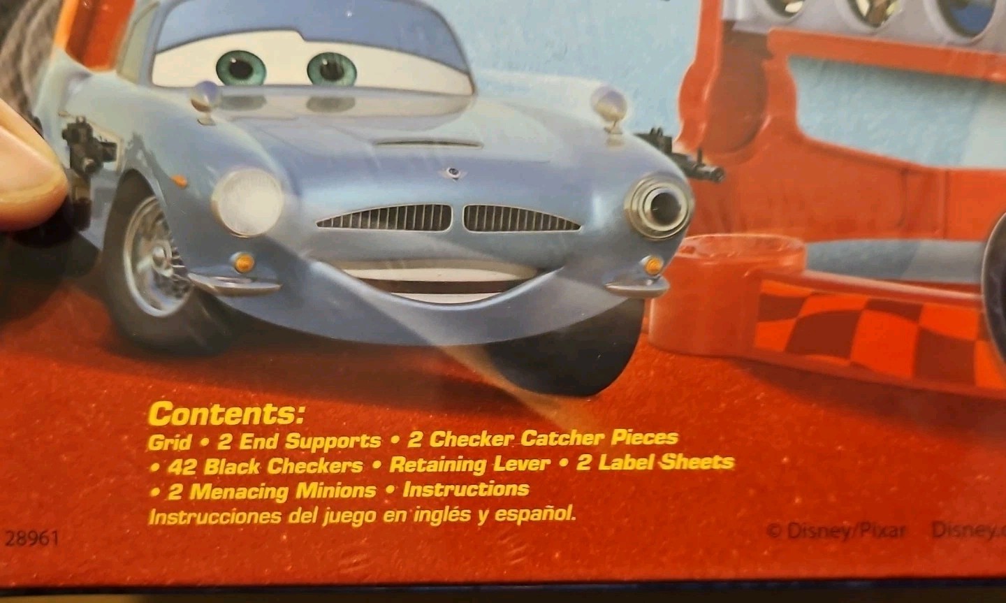 Hasbro Disney Pixar Cars 2 Connect 4 Game (sealed) BRAND NEW RARE