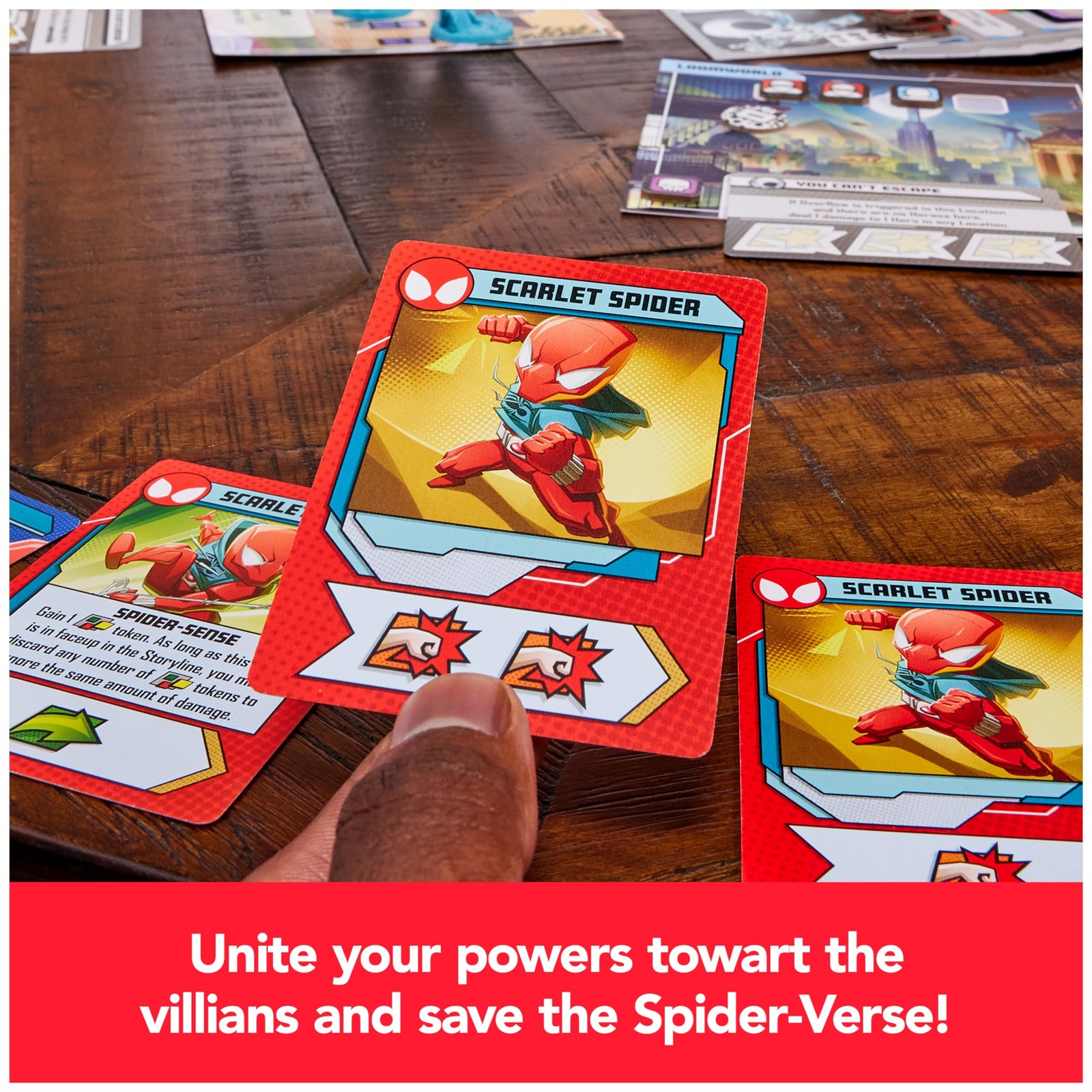 Marvel United Spider Geddon Board Game 1 To 4 Players Ages 14 And Up