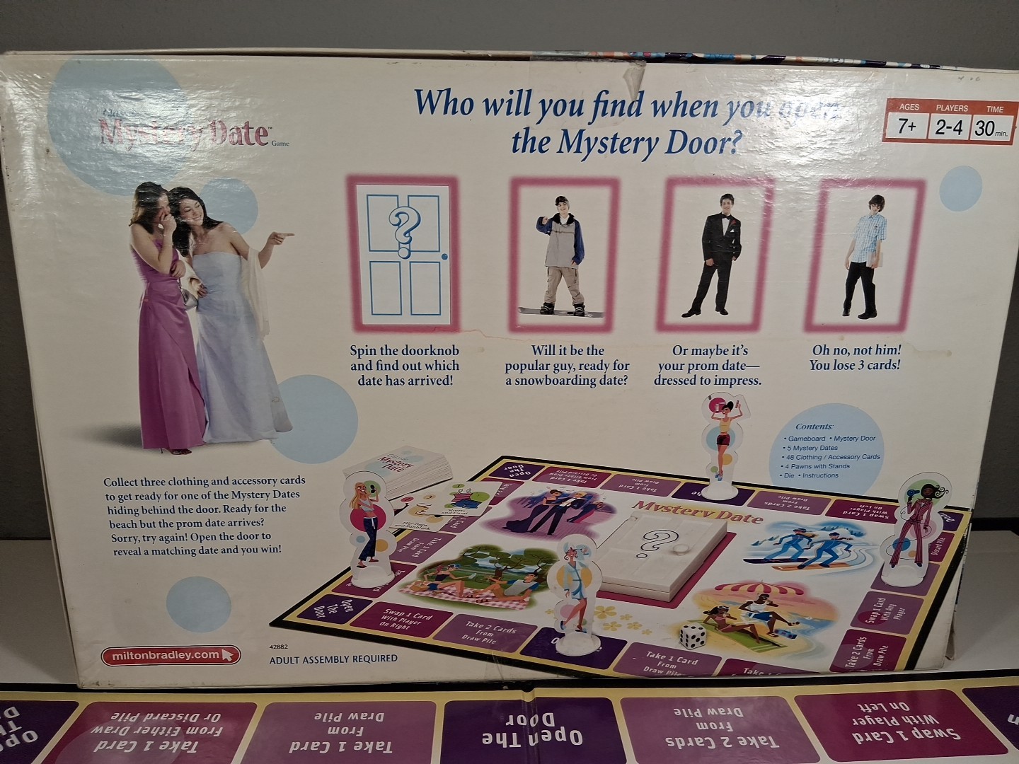 2005 Classic Mystery Date Board Game – 100% Complete – Milton Bradley #42882
