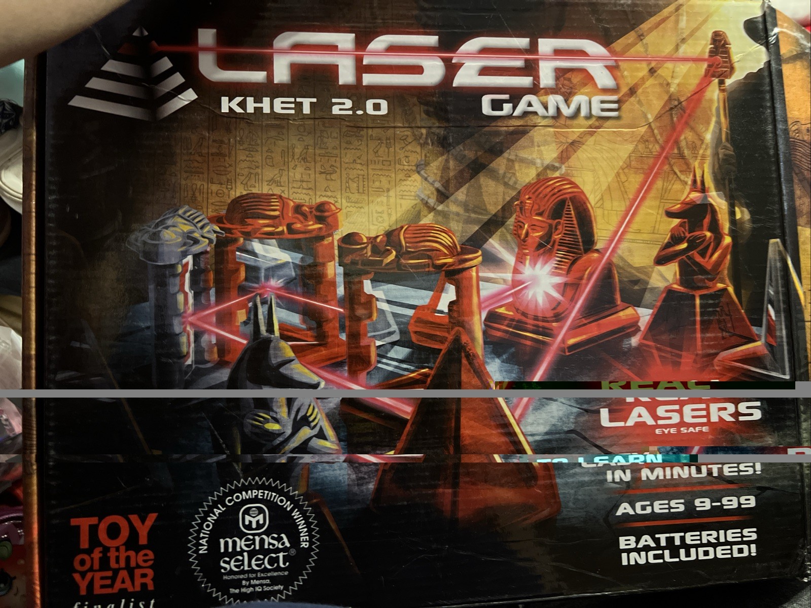 LASER Khet 2.0 Board Game Strategy Mensa Select Toy of the Year InComplete