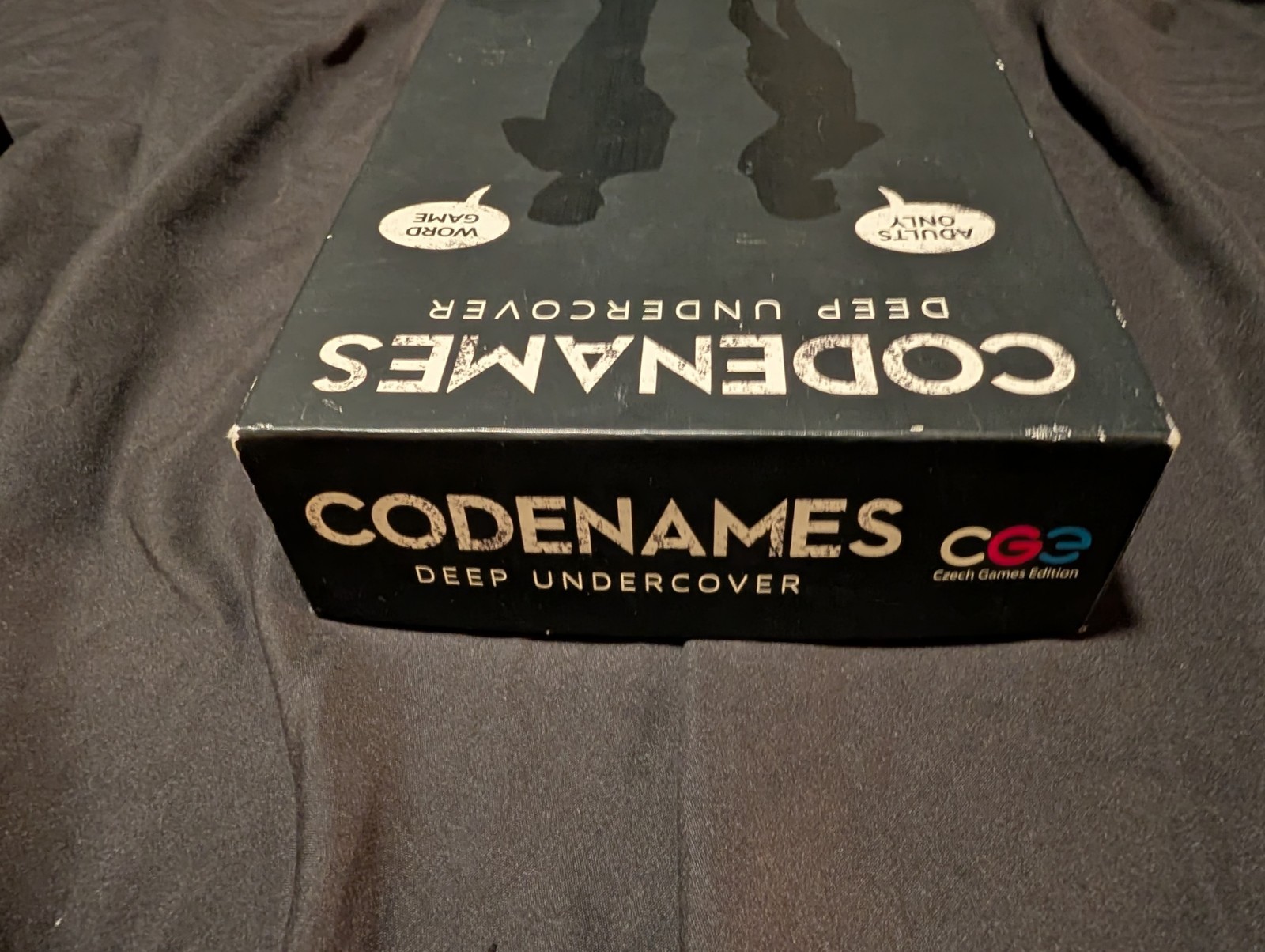 Codenames: Deep Undercover 2.0 Adult Spy Word Board Game 18+ Rare Hard To Find