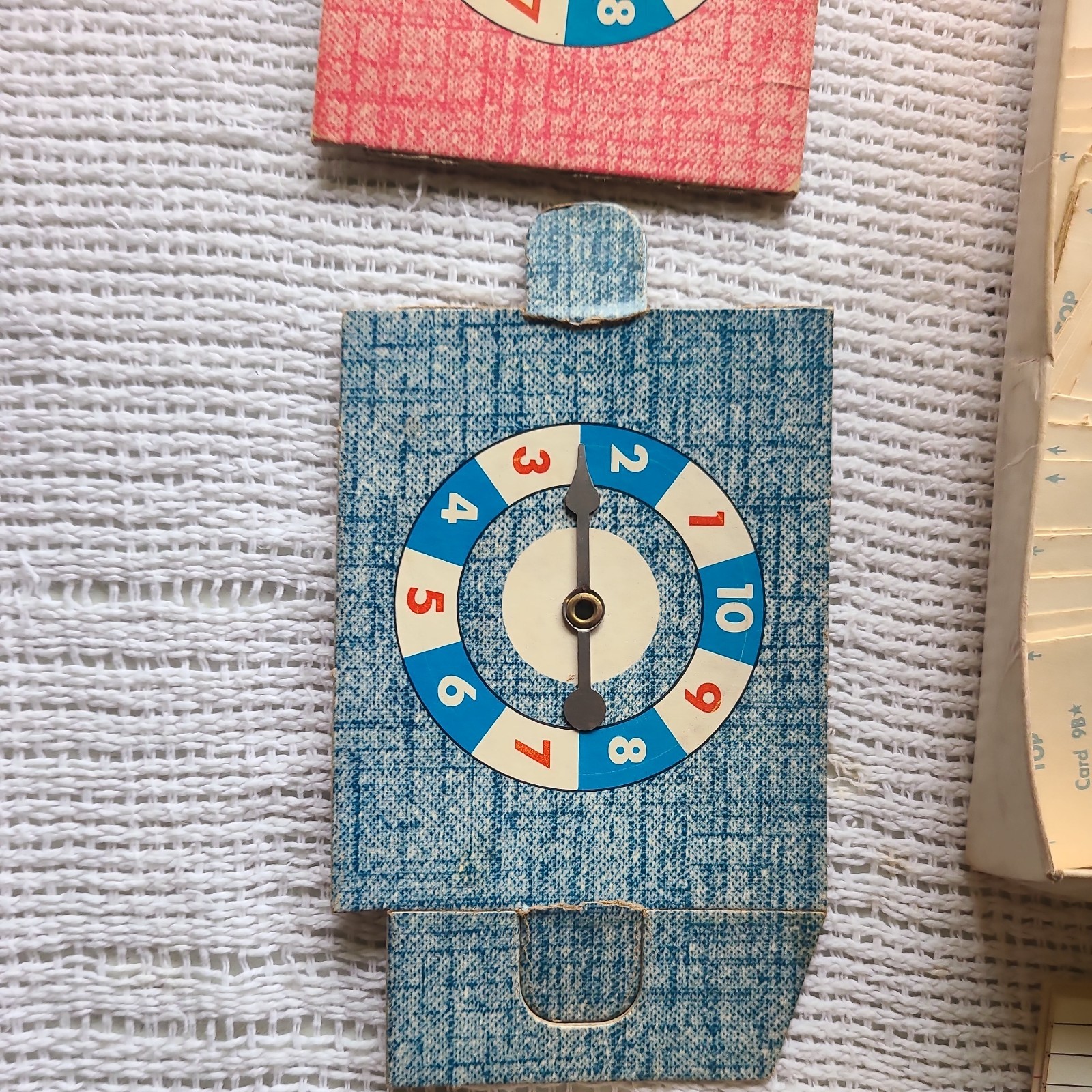 Vintage 1962 Milton Bradley 10-Adult Classic Password Board Game Parts Only