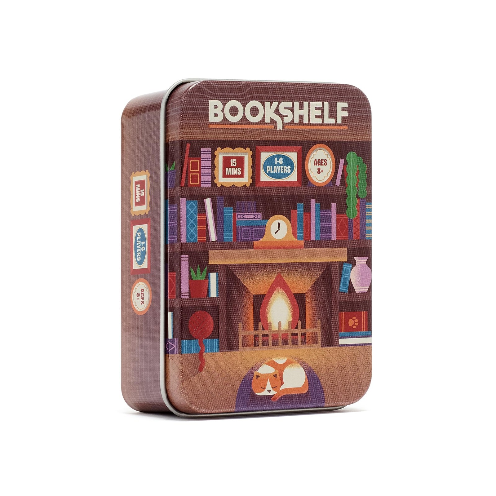 Bookshelf by | Ages 8+ | 2-4 Players | Cooperative Stacking Game | Skill & Ba
