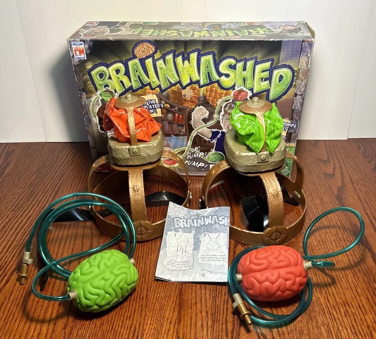 Fotorama Rare, Vtg. Brainwashed Skill And Action Game, Complete