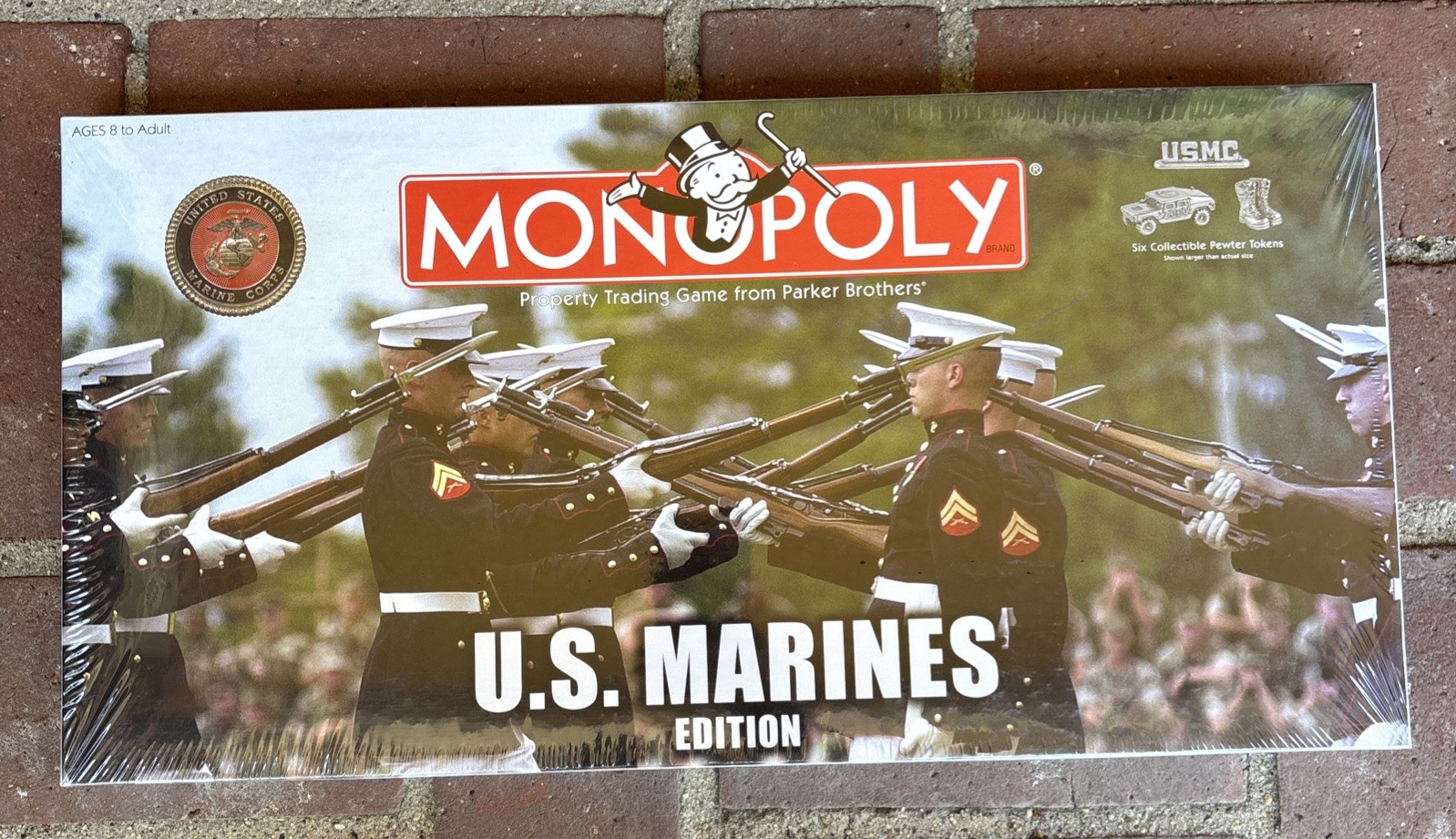 Monopoly US Marines Board Game Military 2005 Collector’s Edition New Sealed