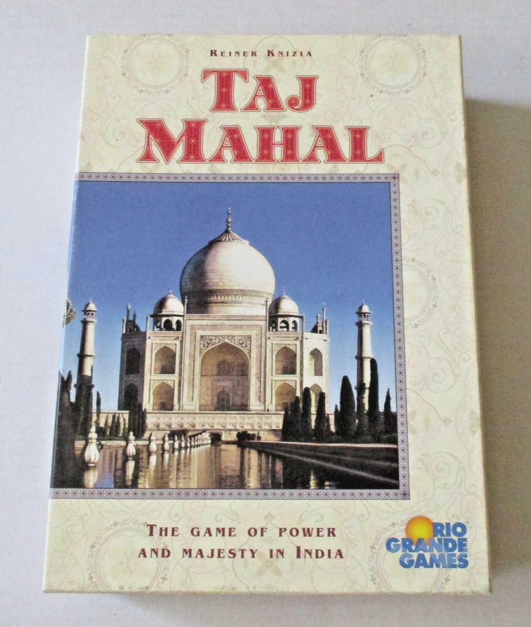 Taj Mahal The Game Of Power & Majesty In India Board Game Rio Grande Games 2000