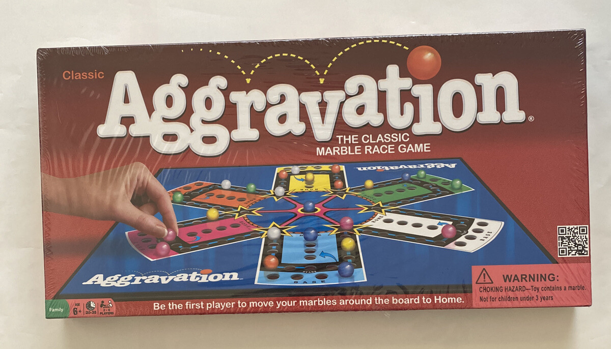 Aggravation The Classic Marble Race Game