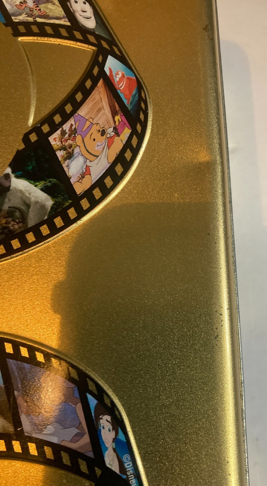 DISNEY TRIVIA 2 Mattel THE SEQUEL complete GOLD TIN vintage BOARD GAME