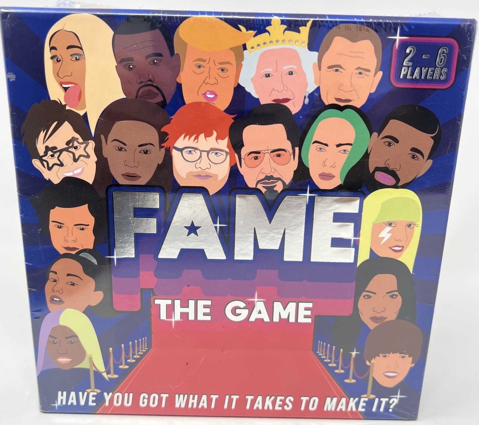 Fame The Game Family game 2-6 Players party BRAND NEW SEALED GAME