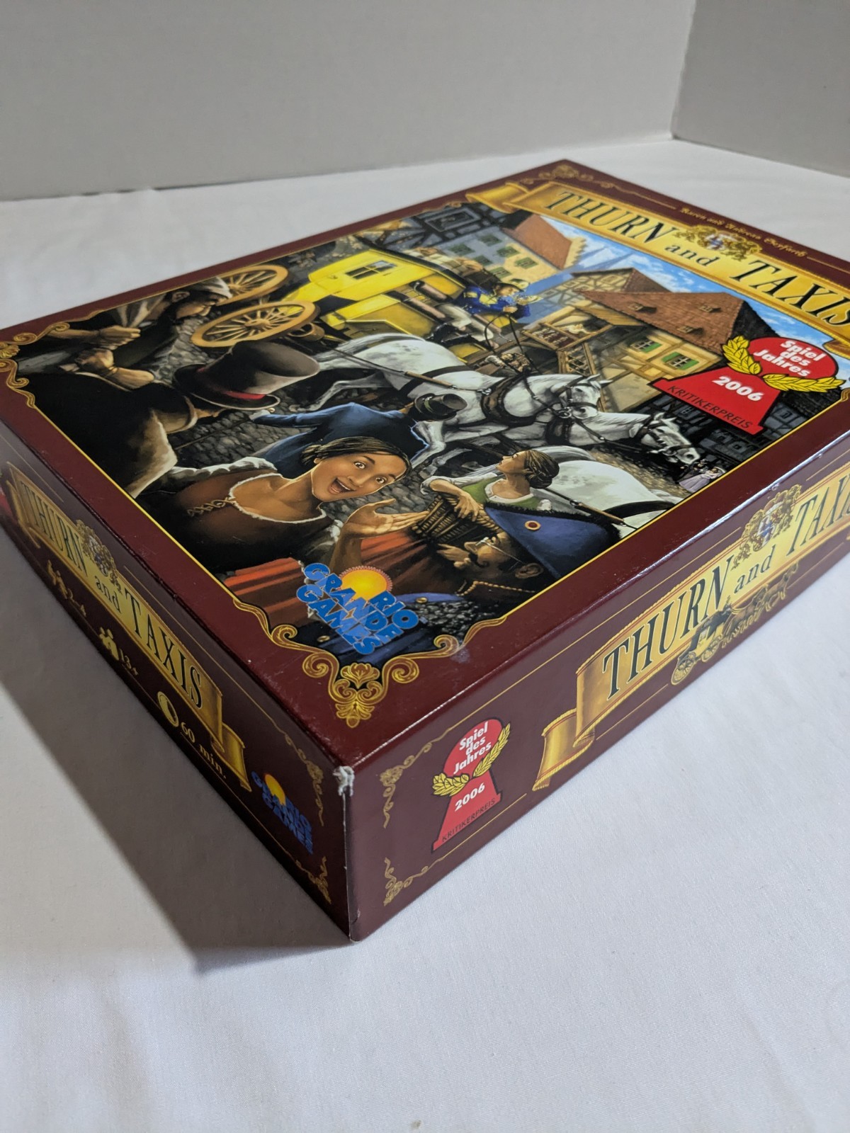 Thurn and Taxis Board Game Complete Rio Grande Games 2006