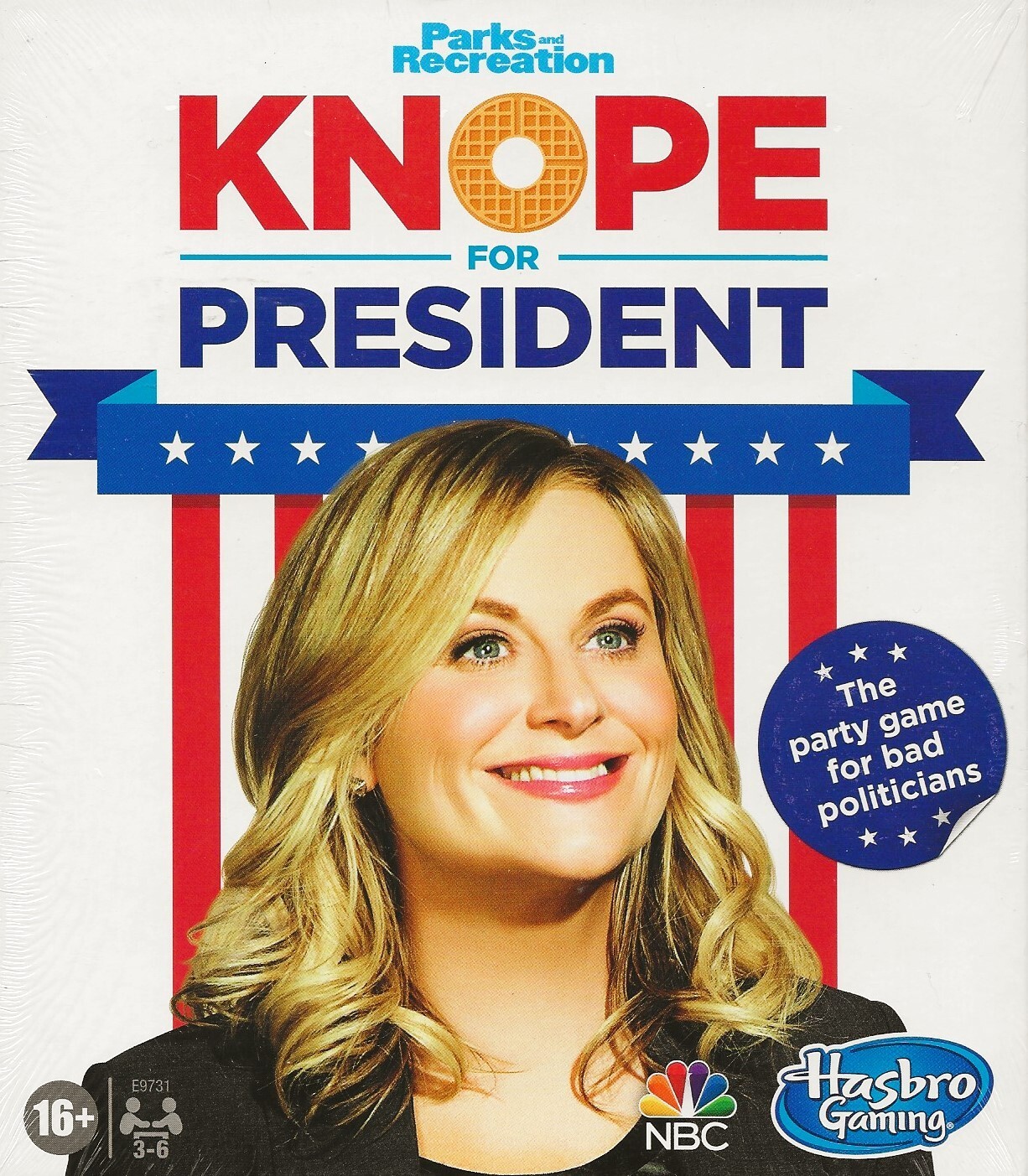 PARKS AND RECREATION-TV SERIES-KNOPE FOR PRESIDENT GAME-STILL FACTORY SEALED-NEW