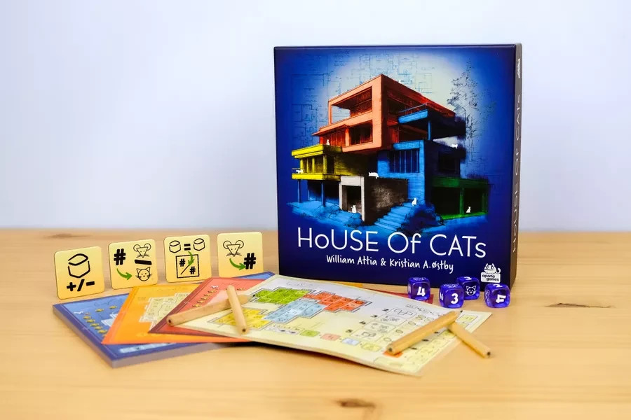 House Of Cats Board game-New-Seale-Free Shipping